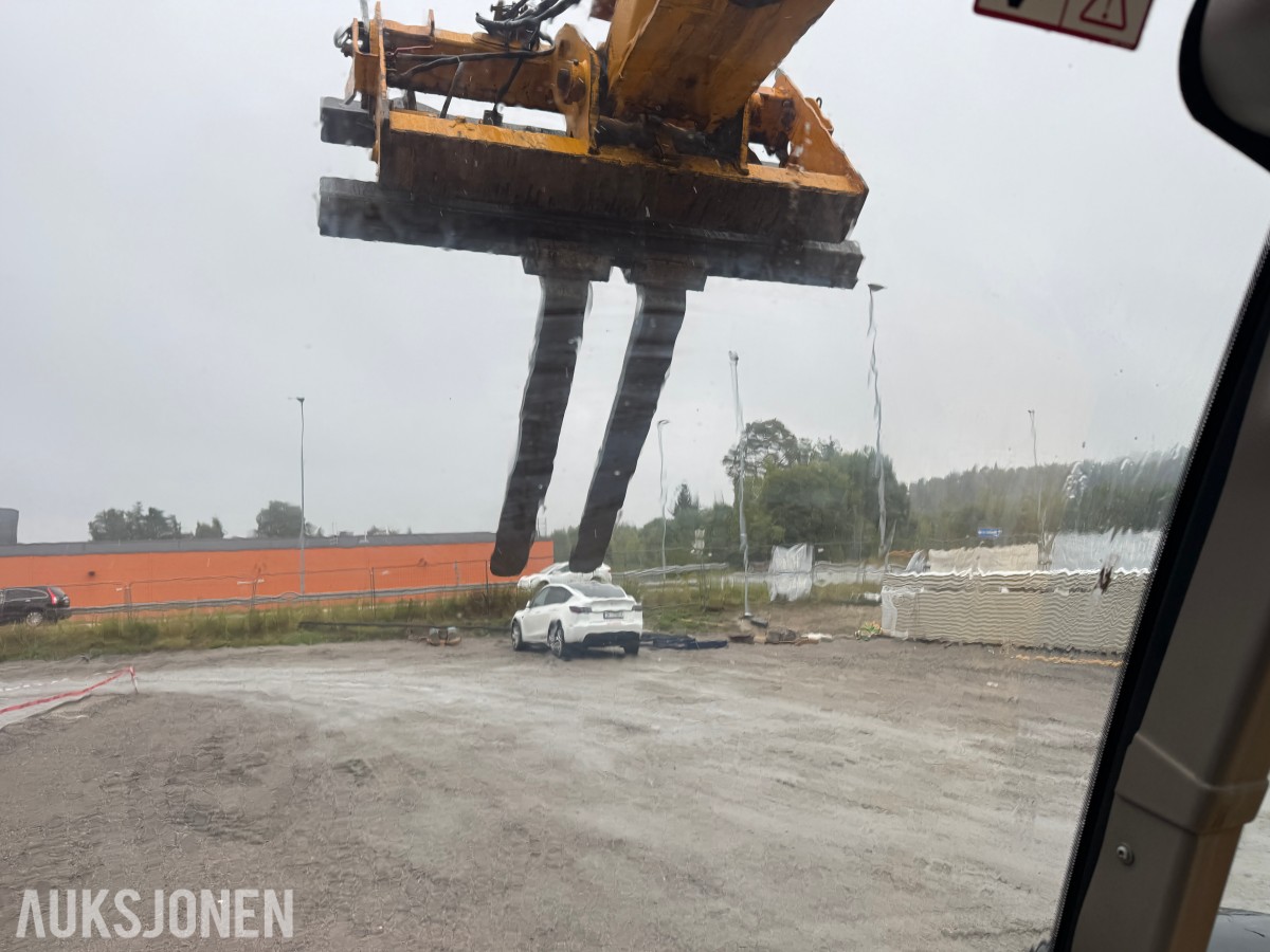 2002 JCB 530-70 Super teleskoptruck, pallegafler, 2 skuffer
