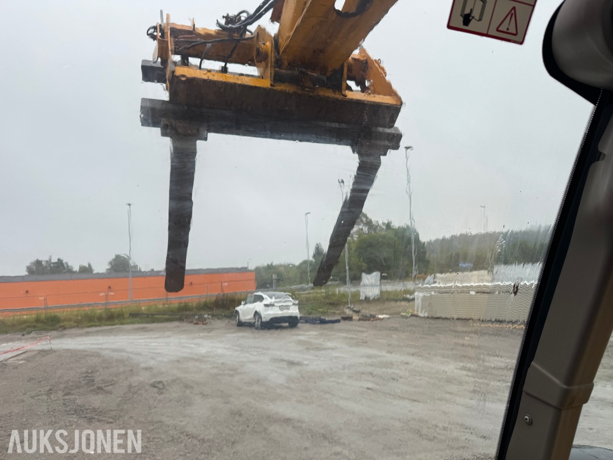 2002 JCB 530-70 Super teleskoptruck, pallegafler, 2 skuffer