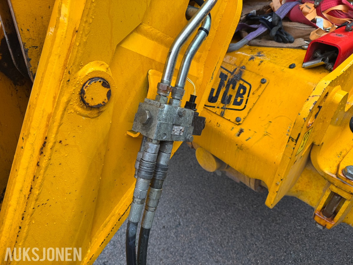 2002 JCB 530-70 Super teleskoptruck, pallegafler, 2 skuffer
