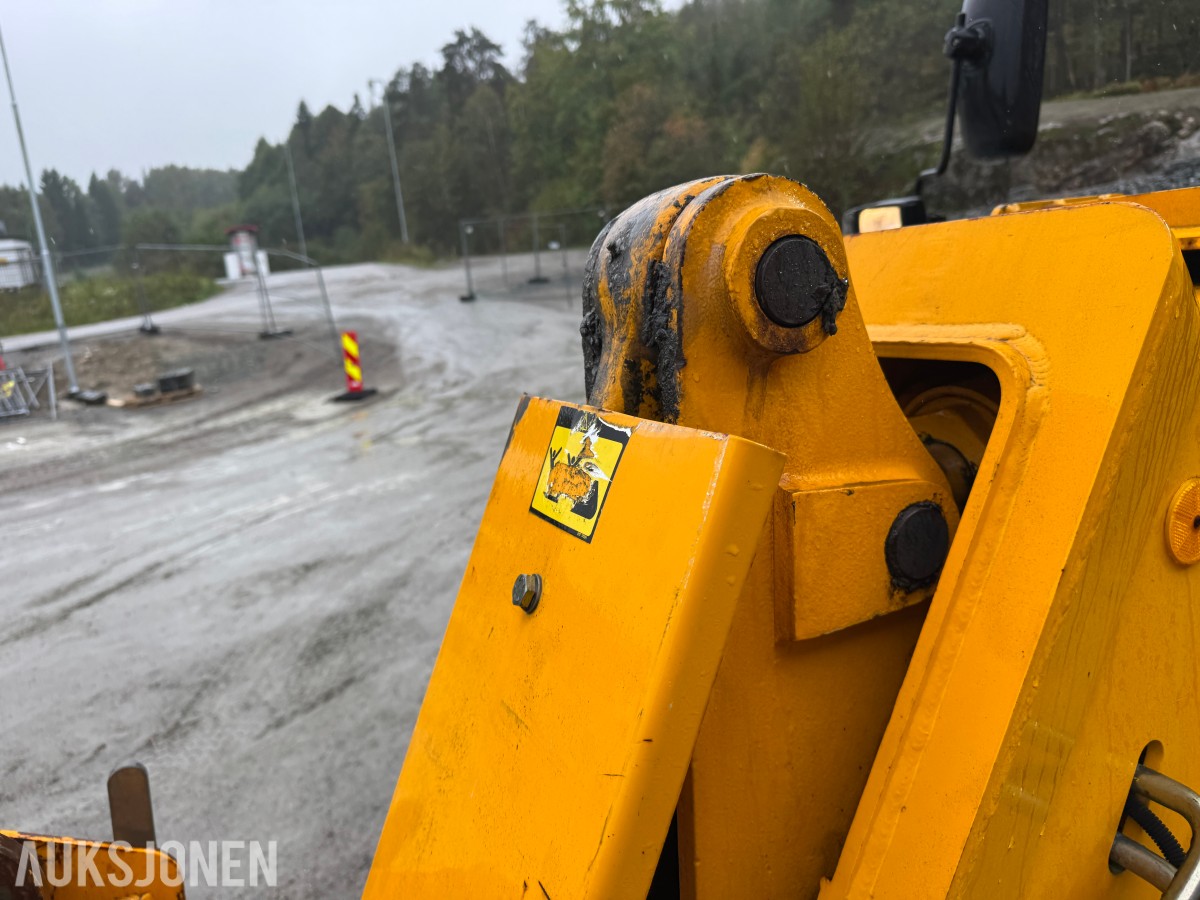 2002 JCB 530-70 Super teleskoptruck, pallegafler, 2 skuffer