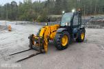 2002 JCB 530-70 Super teleskoptruck, pallegafler, 2 skuffer