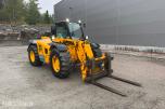 2002 JCB 530-70 Super teleskoptruck, pallegafler, 2 skuffer