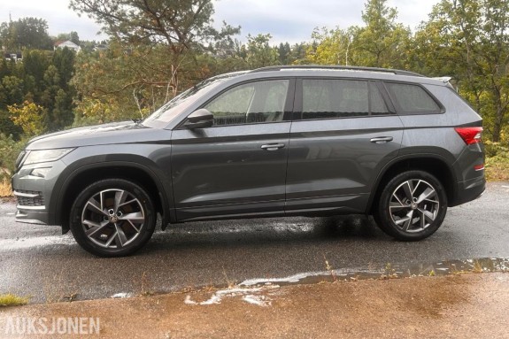 2021 Skoda Kodiaq 2,0 TDI 200hk 4x4 Sportline, Automat, Adaptiv cruisekontroll, Ryggekamera