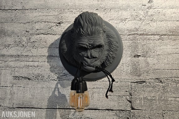 Karman Ugo Rilla vegglampe designet av Matteo Ugolini - AP152 GR INT - Keramikk - Tre hengende lyspærer