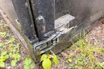 2 stk. 10 fots lukkede containere