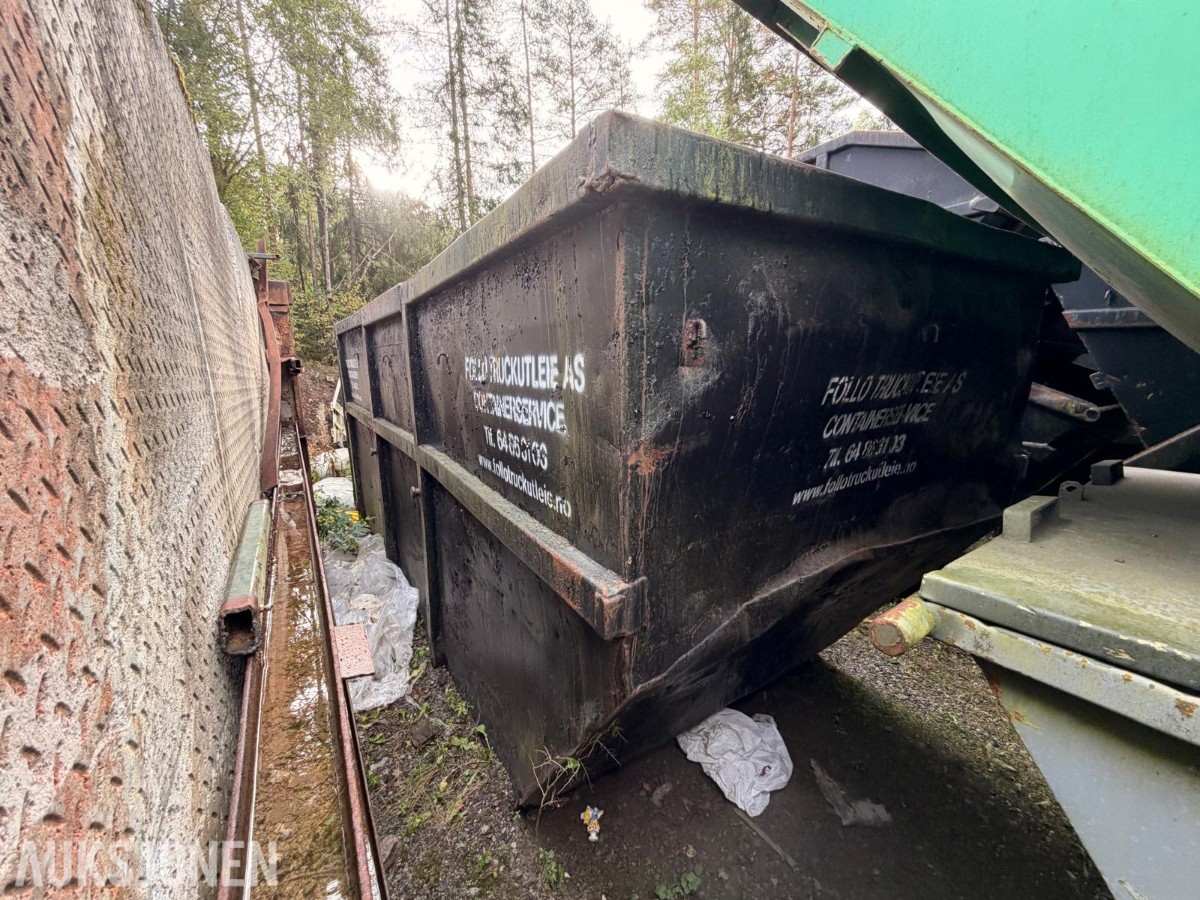 20 fots Cube avfallscontainer
