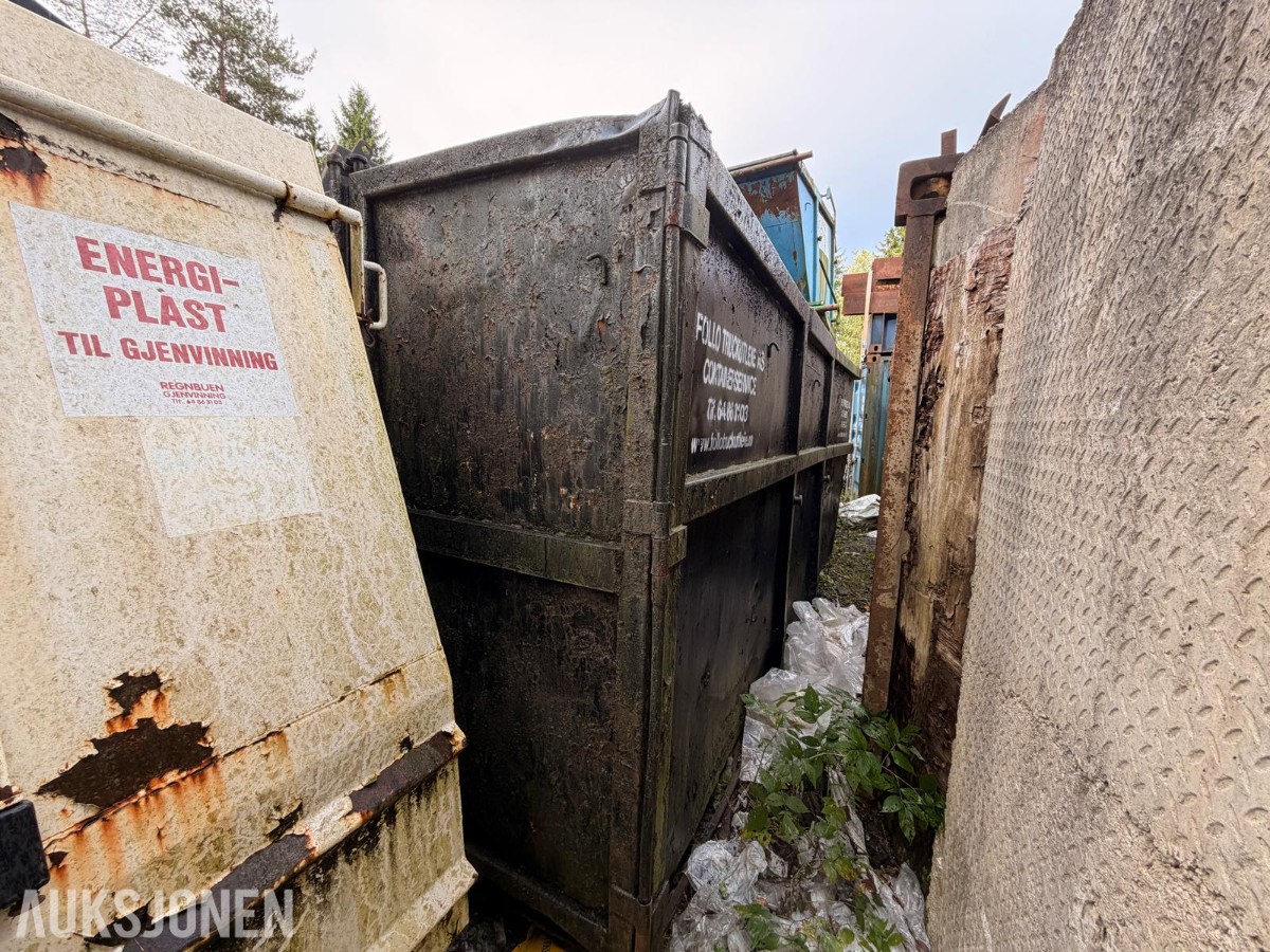 20 fots Cube avfallscontainer