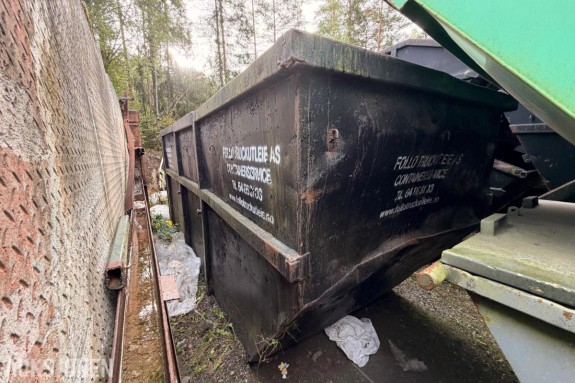 20 fots Cube avfallscontainer