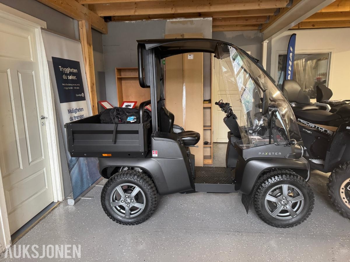 Paxster Connect Elektrisk MC med lasteplan & vindskjerm