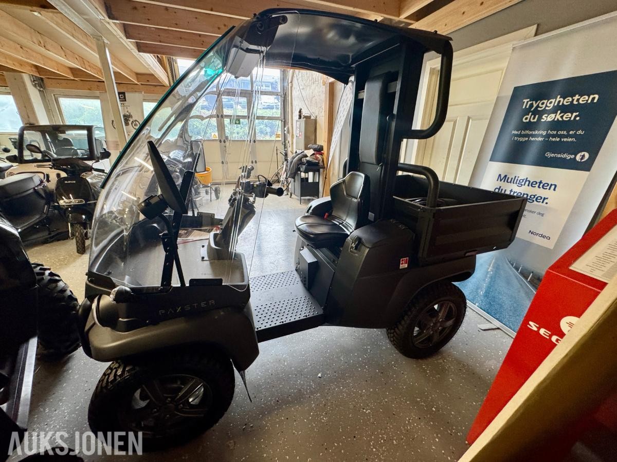 Paxster Connect Elektrisk MC med lasteplan & vindskjerm