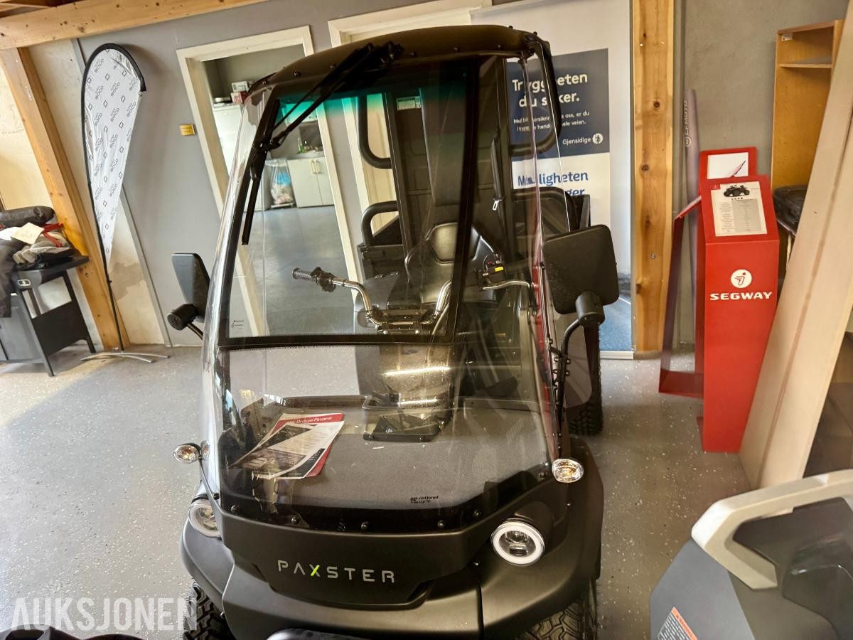 Paxster Connect Elektrisk MC med lasteplan & vindskjerm