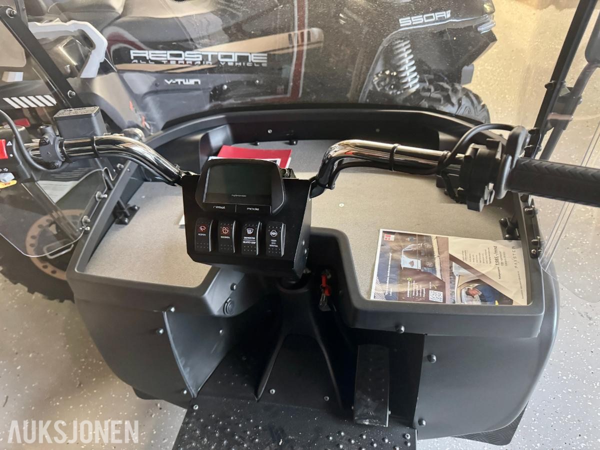 Paxster Connect Elektrisk MC med lasteplan & vindskjerm