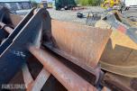 Hjullasterskuffe med hydraulisk klype