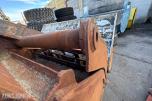 Hjullasterskuffe med hydraulisk klype