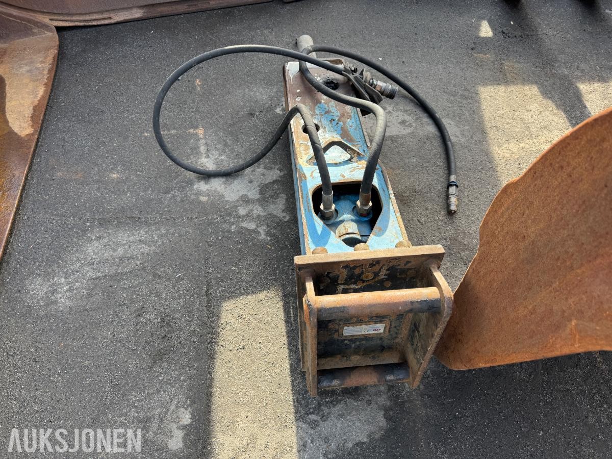 Krupp hydraulisk pigghammer / ca 200 kg