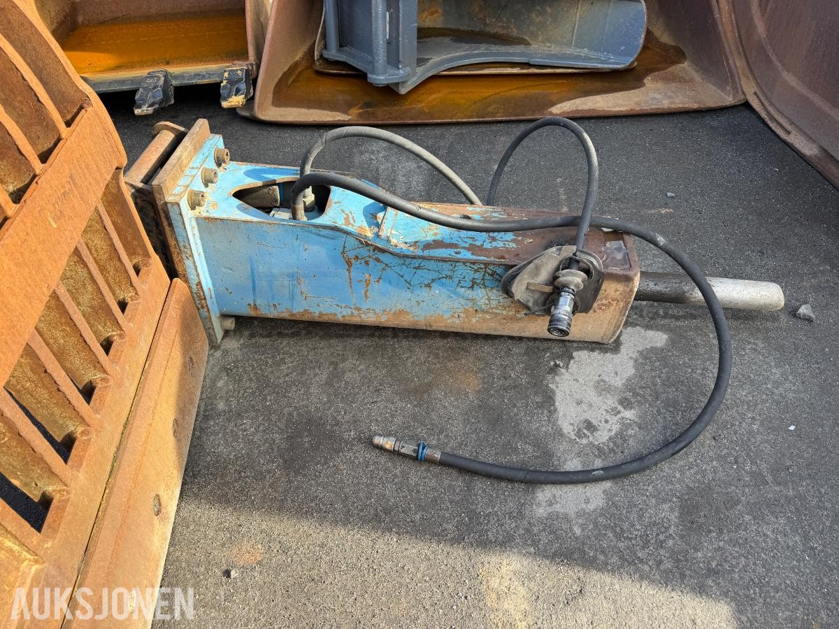 Krupp hydraulisk pigghammer / ca 200 kg