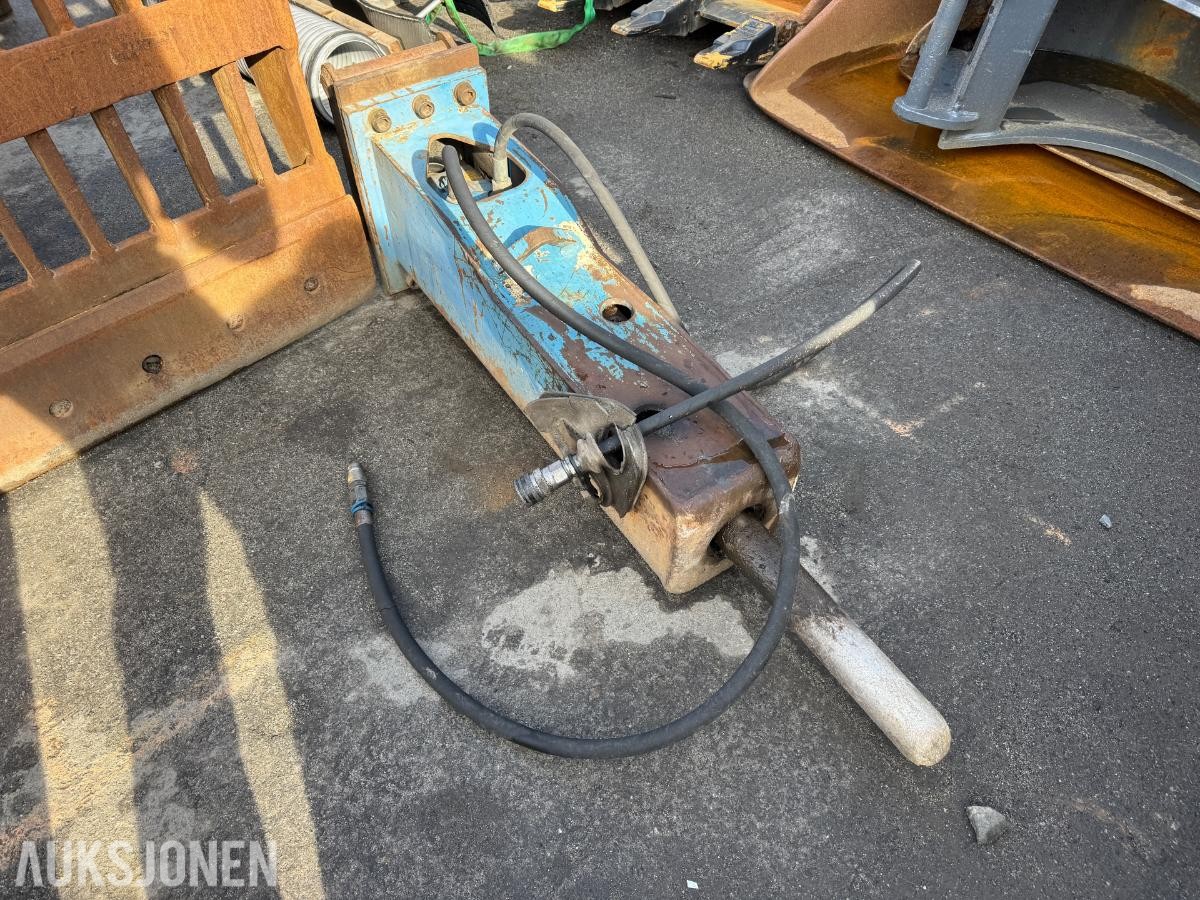 Krupp hydraulisk pigghammer / ca 200 kg