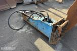 Krupp hydraulisk pigghammer / ca 200 kg 