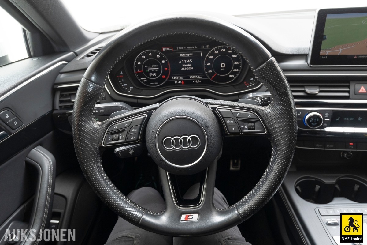 2017 Audi A4 150HK AUT S LINE HENGERFESTE SOLTAK VARMER