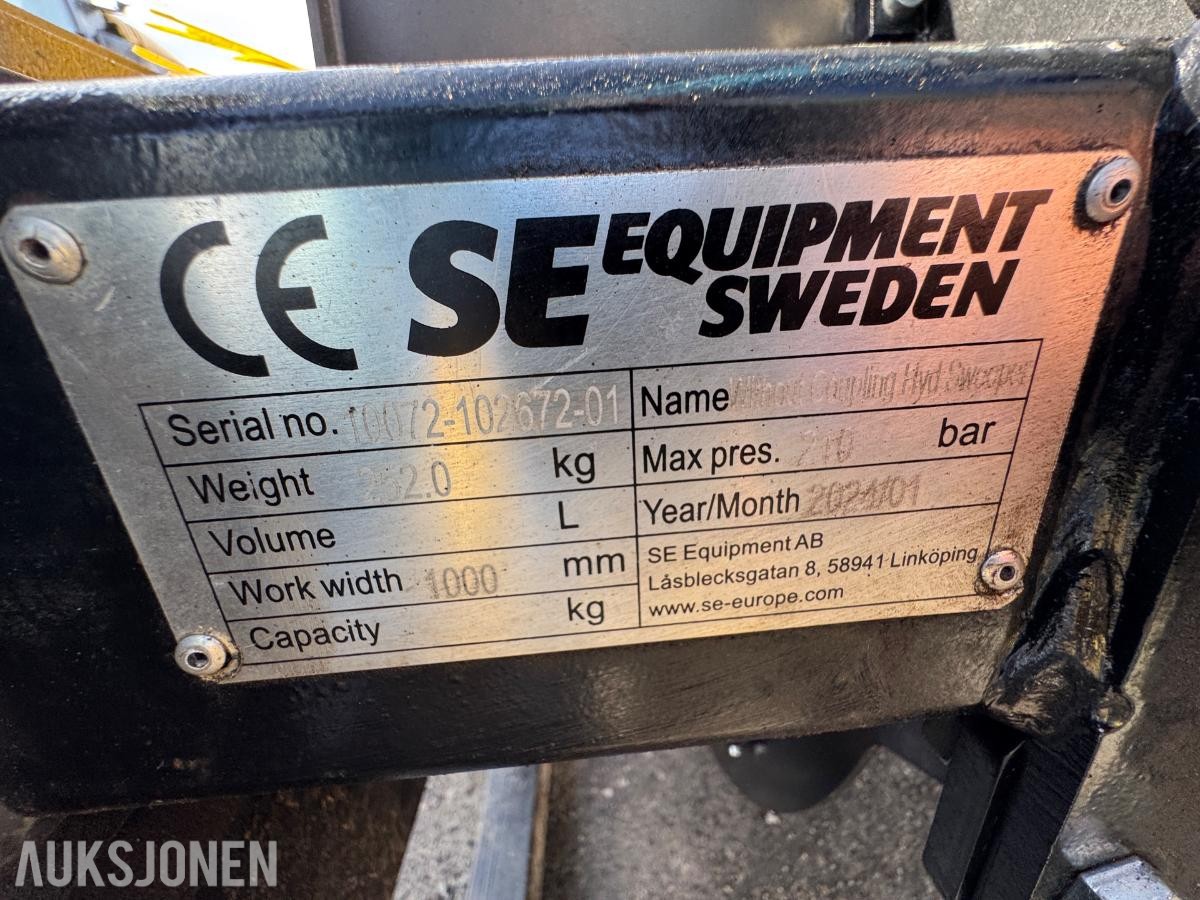 2024 SE hydraulisk kost med kombifeste S40/50