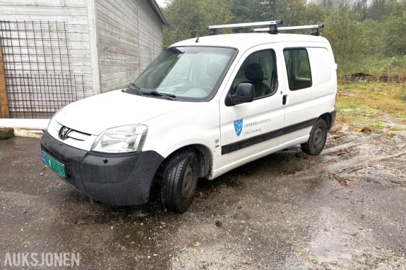 2007 Peugeot PARTNER 1.6-75 D - 2 sett hjul - EU godkjent til September 2027