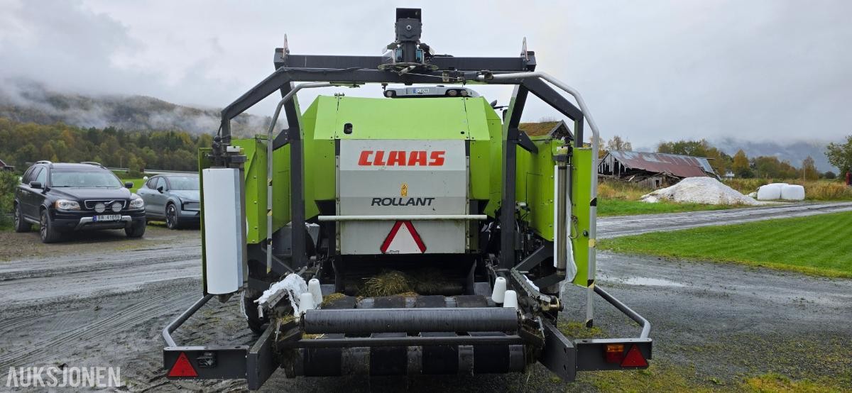 2013 Claas Rollant 375 UniWrap rundballepresse, 722 t, 11 502 baller