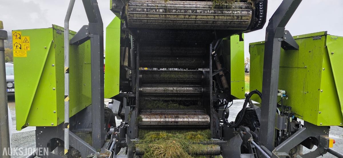 2013 Claas Rollant 375 UniWrap rundballepresse, 722 t, 11 502 baller