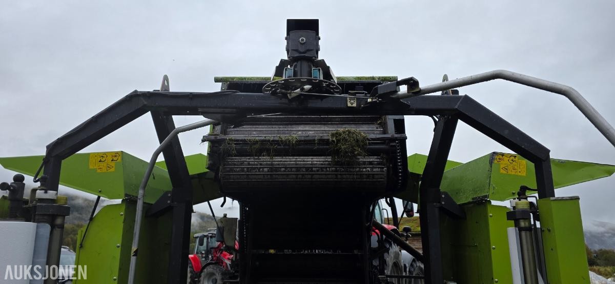 2013 Claas Rollant 375 UniWrap rundballepresse, 722 t, 11 502 baller