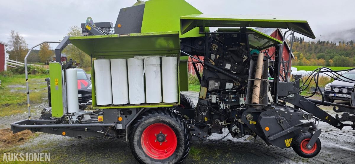 2013 Claas Rollant 375 UniWrap rundballepresse, 722 t, 11 502 baller