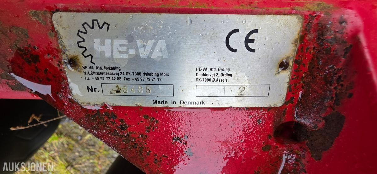 He-va kulti-dan harv 1 hovedenhet med 2 breddere