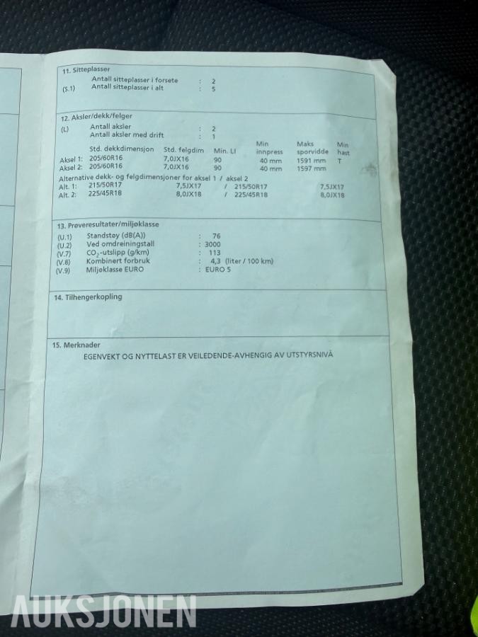2012 Hyundai i40 1.7 116hk  manuell 