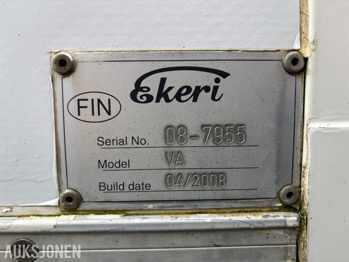 2008 Ekeri L3 skapsemitrailer, full sideåpning