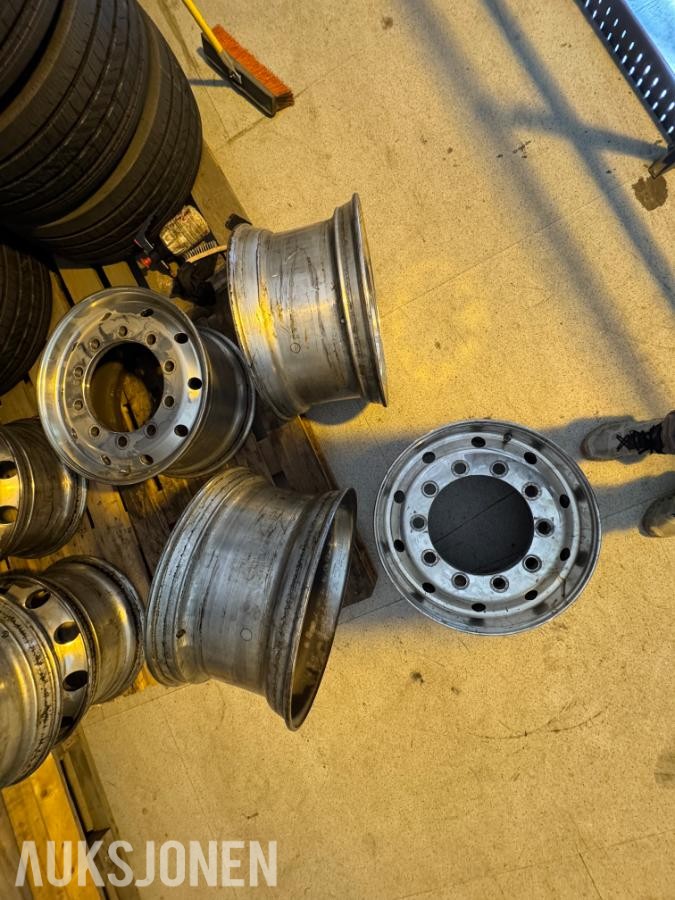 Alcoa 22.5X11.75-120 aluminiums felger / 4 stk