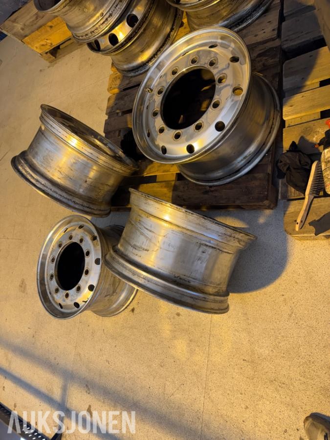 Alcoa 22.5X11.75-120 aluminiums felger / 4 stk