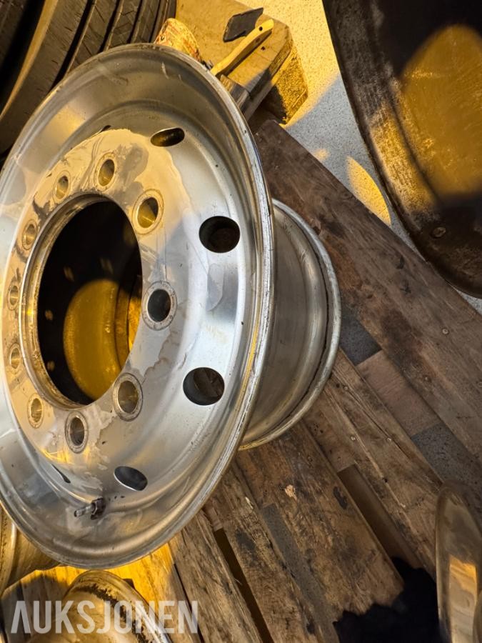 Alcoa 22.5X11.75-120 aluminiums felger / 4 stk