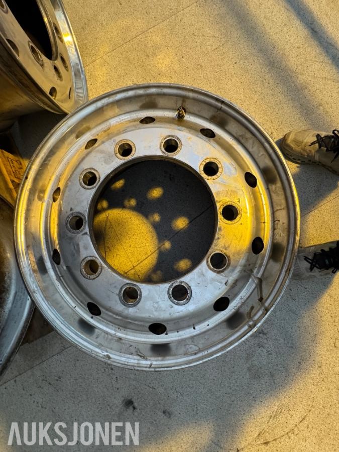Alcoa 22.5X11.75-120 aluminiums felger / 4 stk