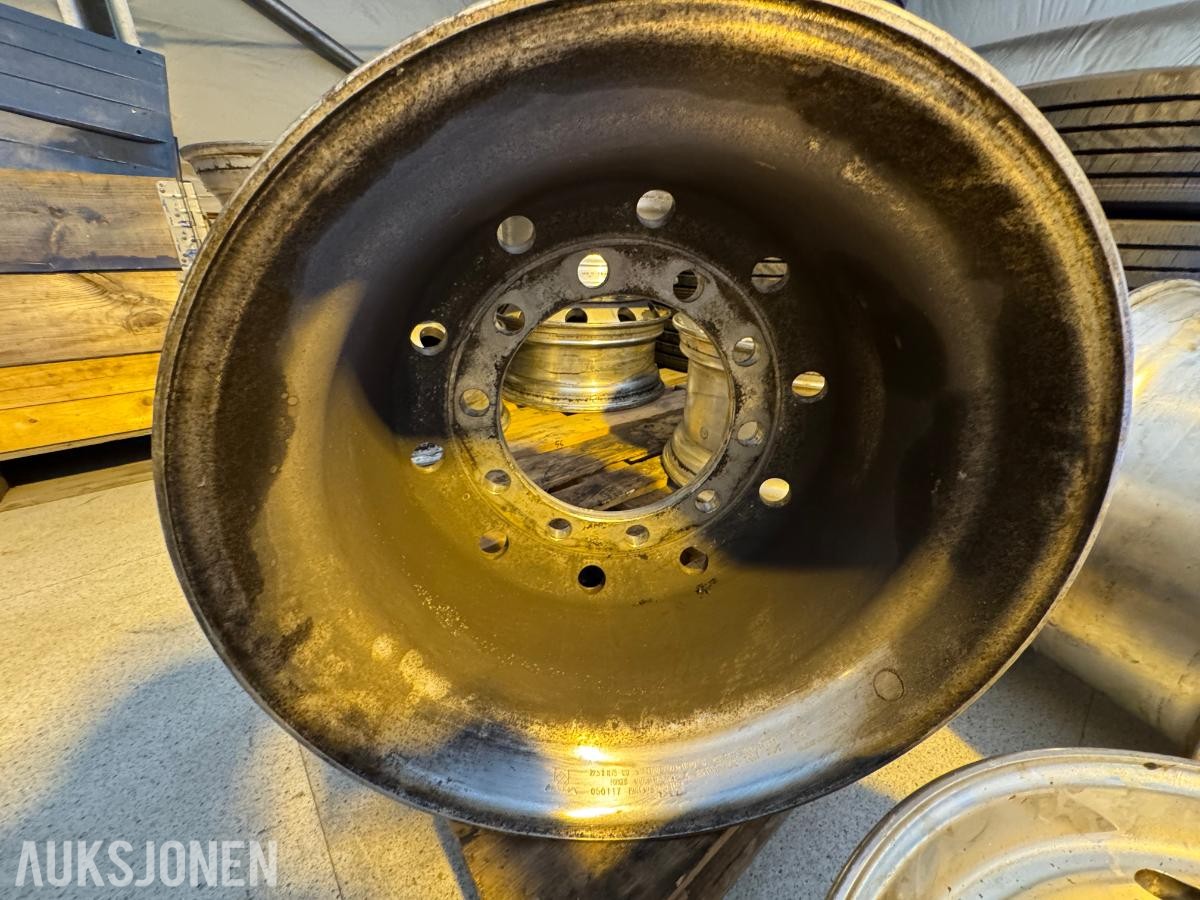 Alcoa 22.5X11.75-120 aluminiums felger / 4 stk