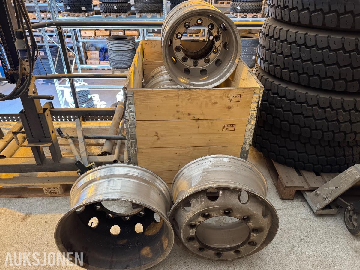 Xlite 22.5x9.00 aluminiums felger til buss / 8stk