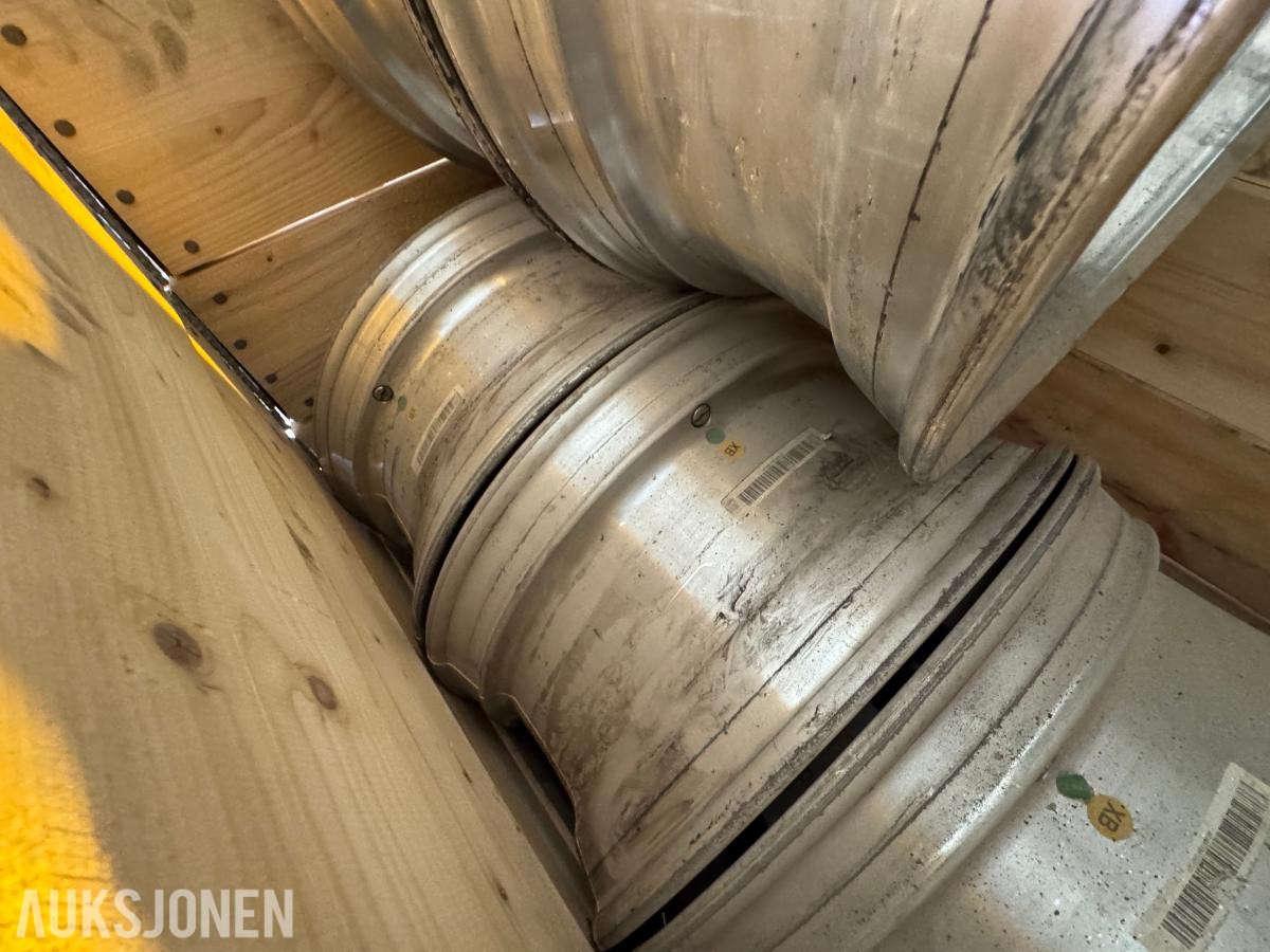 Xlite 22.5x9.00 aluminiums felger til buss / 8stk