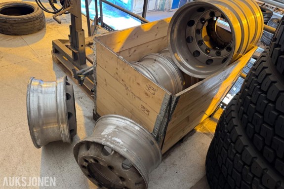 Xlite 22.5x9.00 aluminiums felger til buss / 8stk