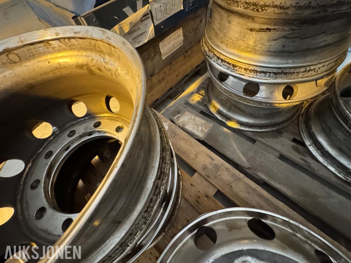 Alcoa 22.5x9.00-176 aluminiums felger / 8 stk