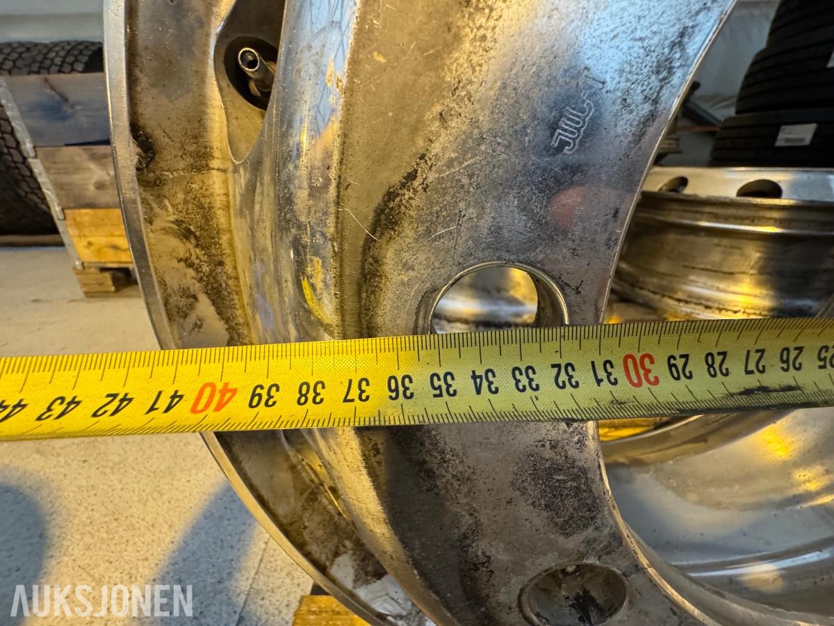 Alcoa 22.5x9.00-176 aluminiums felger / 8 stk