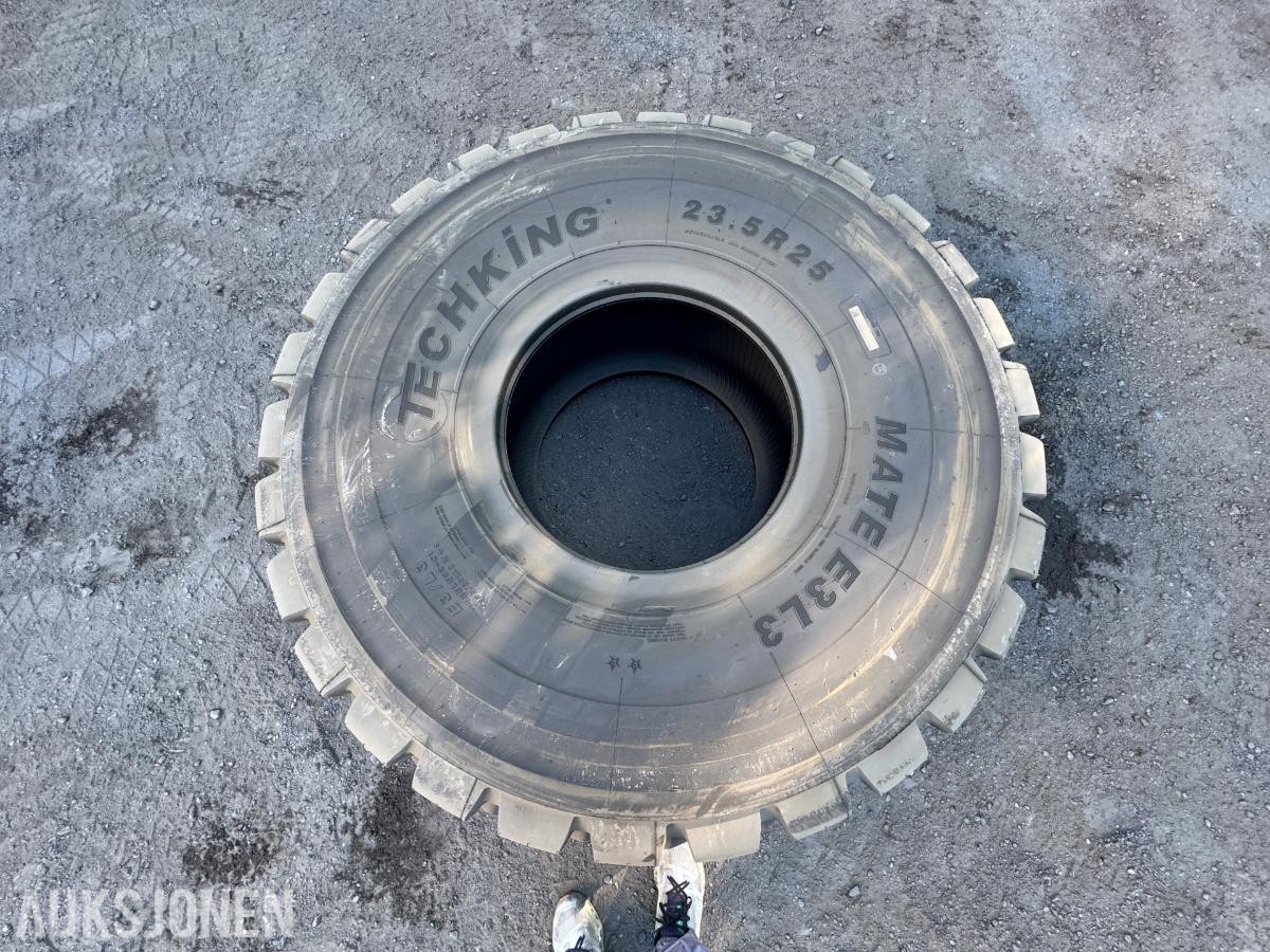 Techking Mate E3L3 / 23.5R25 dekk / 6stk / ubrukt