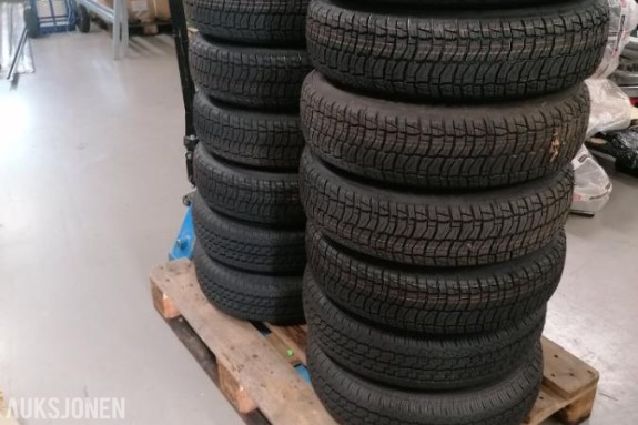 14 stk Helt nye komplette hjul 165/80R13C  96/94 N   5/112   ET:30