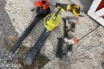 Verktøypakke - DeWalt/Paslode/Black&decker/Ryobi Bajonettsag, 2x spiker/krampepistoler, 2xløvblåsere