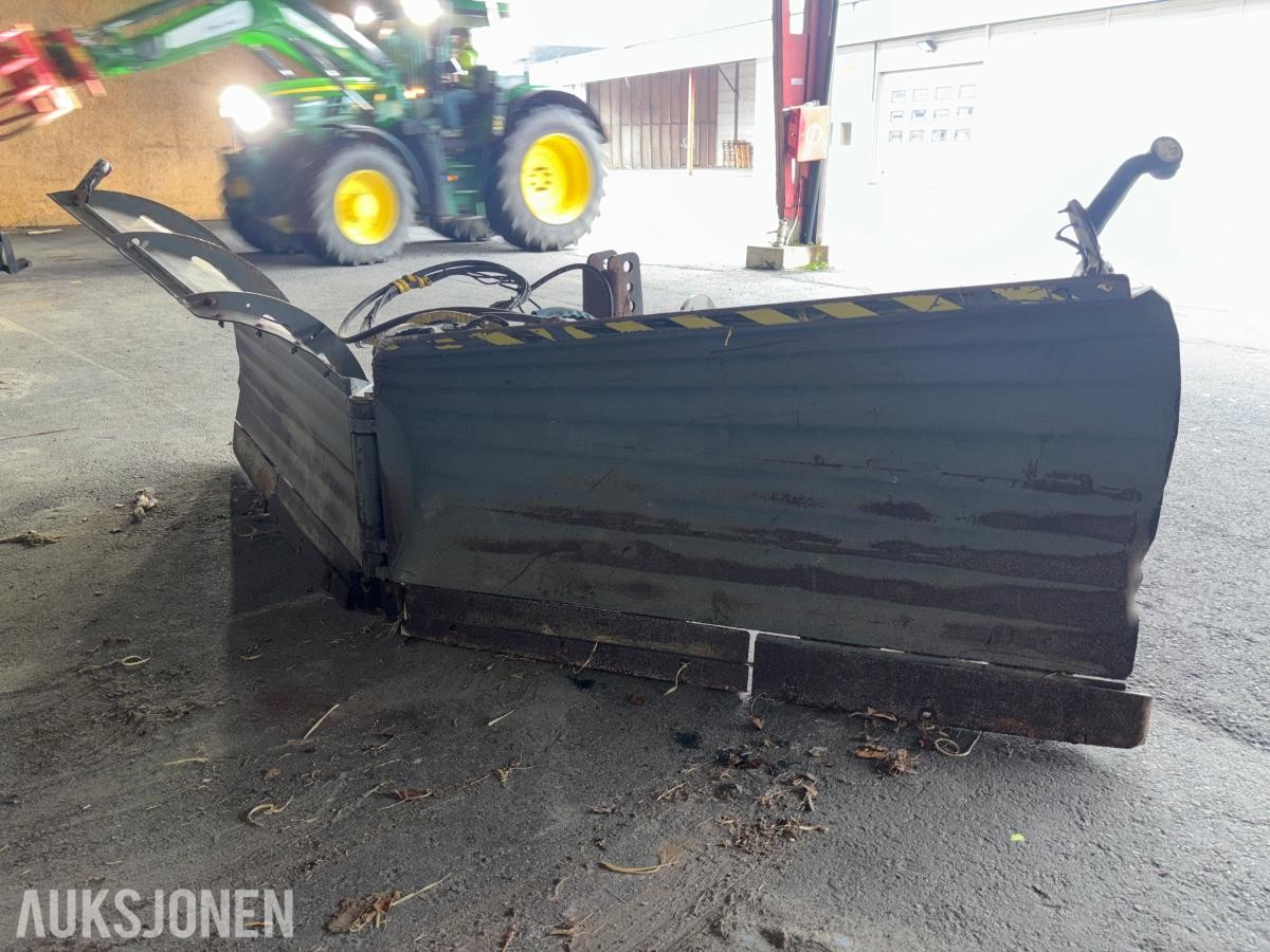 Snowek hydraulisk V-plog - 366 cm bredde, 3-punkt og Trima-feste