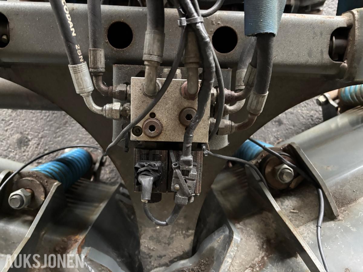 Snowek hydraulisk V-plog - 366 cm bredde, 3-punkt og Trima-feste