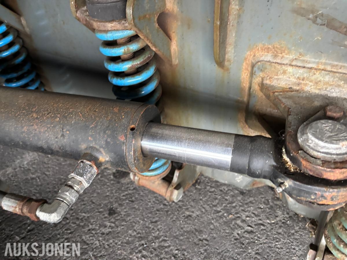 Snowek hydraulisk V-plog - 366 cm bredde, 3-punkt og Trima-feste