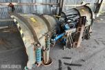 Snowek hydraulisk V-plog - 366 cm bredde, 3-punkt og Trima-feste