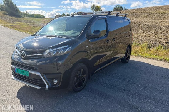 2020 Toyota ProAce, 2,0D 122hk L1 DANGEL 4X4 – WEBASTO – RYGGEKAMERA – TILHENGERFESTE, 102807km